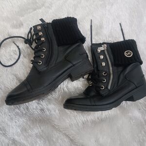 Michael Kors  Black LiL Donna Boots size 1